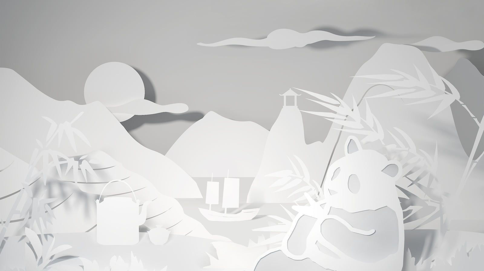 china panda mountain picture