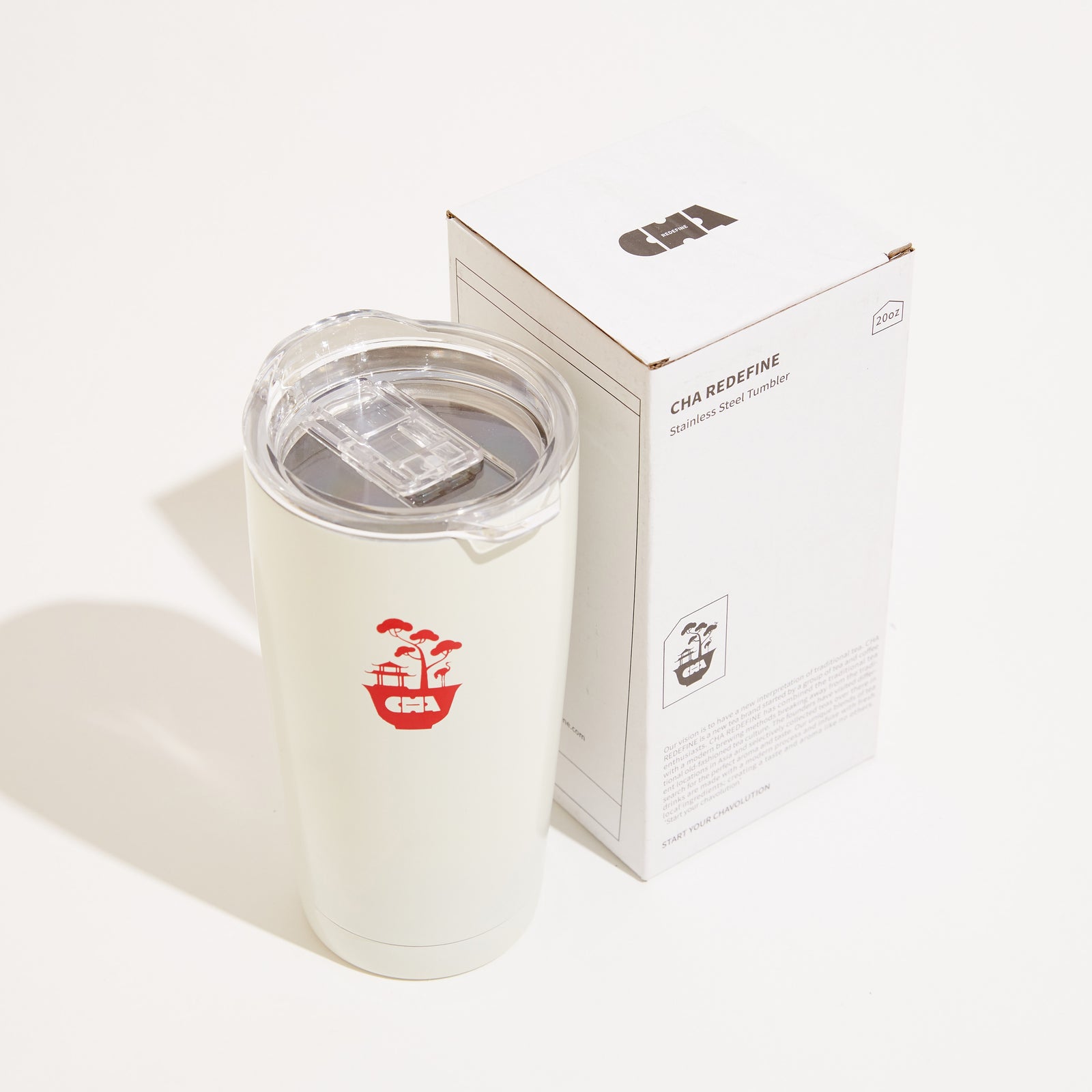 CHA REDEFINE 20 oz STAINLESS STEEL TUMBLER