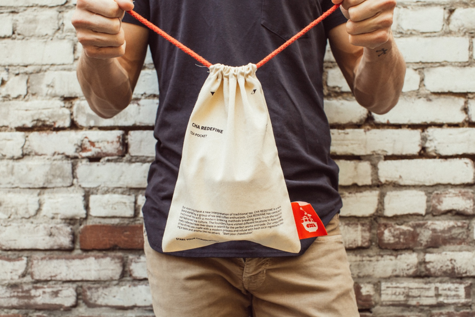 Drawstring Tee Bag Drawstring Tea Bag - Cha Redefine