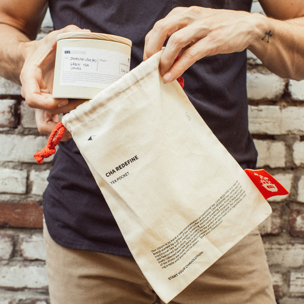 Drawstring Tee Bag Drawstring Tea Bag - Cha Redefine